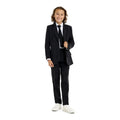 Gala Solid Black Jongen Kostuum