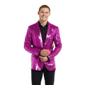 Sequins Pink Blazer Man