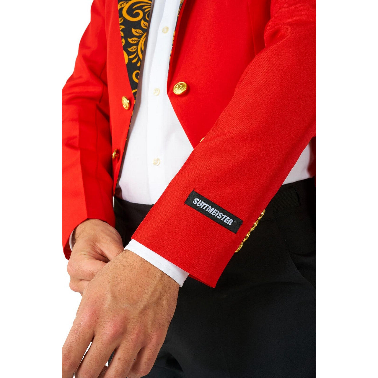 Op deze afbeelding zie je een Kostuums, van het merk Suitmeister. Dompteur Circus Beestenboel Man Kostuum