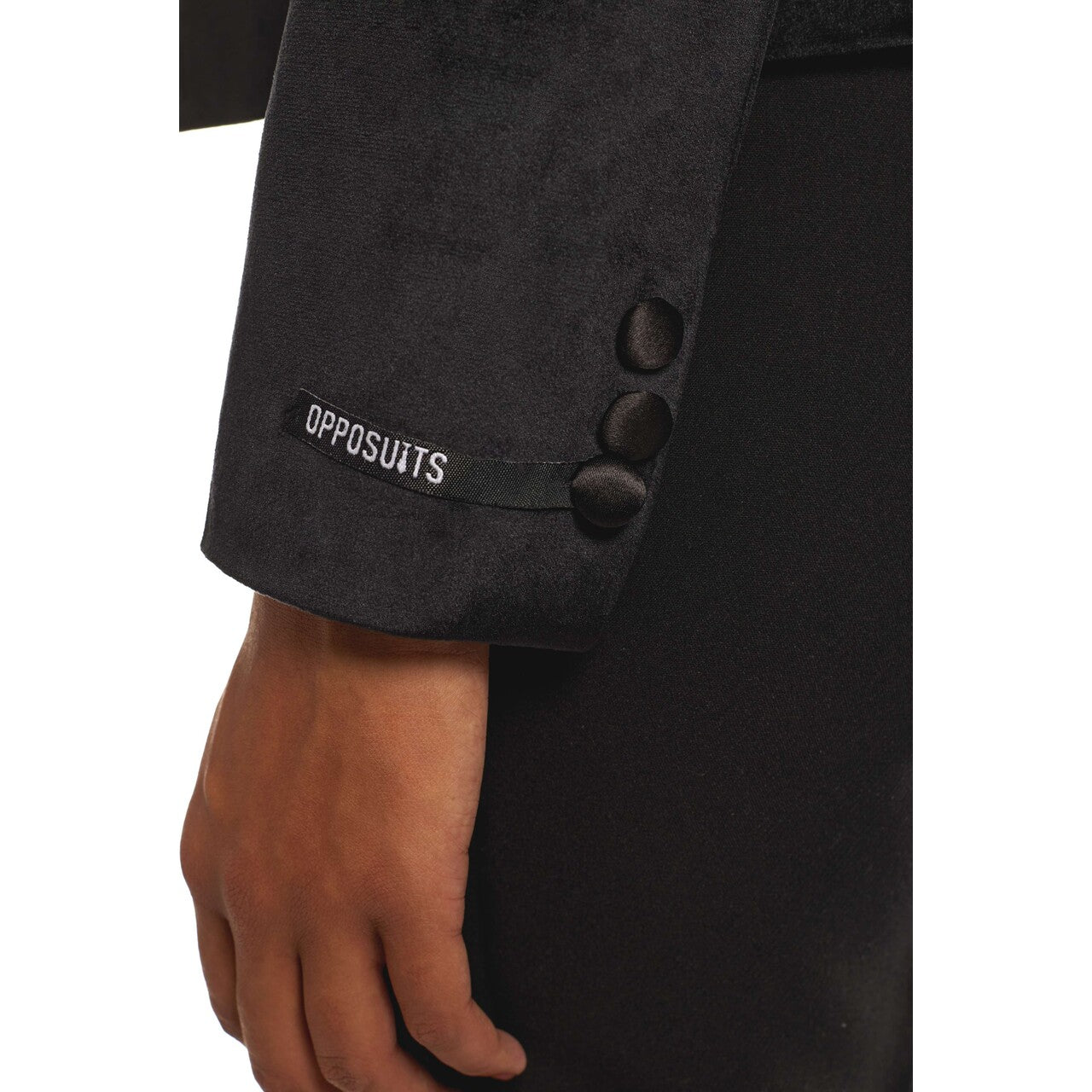 Op deze afbeelding zie je een Kostuums, van het merk Opposuits. Womens Dinner Jacket - Black Vrouw