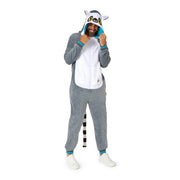 Op deze afbeelding zie je een Kostuums, van het merk Opposuits. Lenny Lemur Onesie Man Kostuum