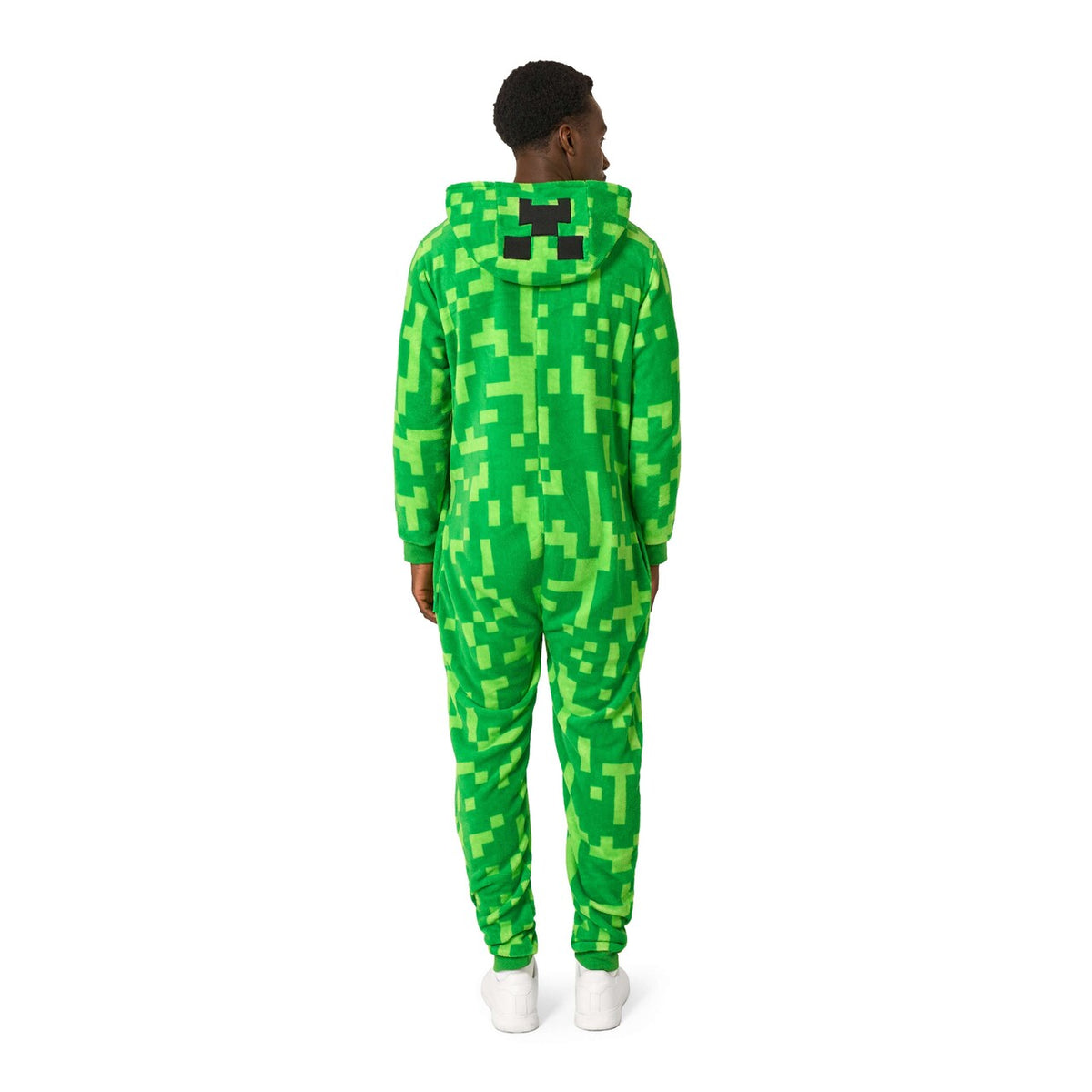 Op deze afbeelding zie je een Kostuums, van het merk Opposuits. Creeper Onesie - Minecraft™ Man Kostuum