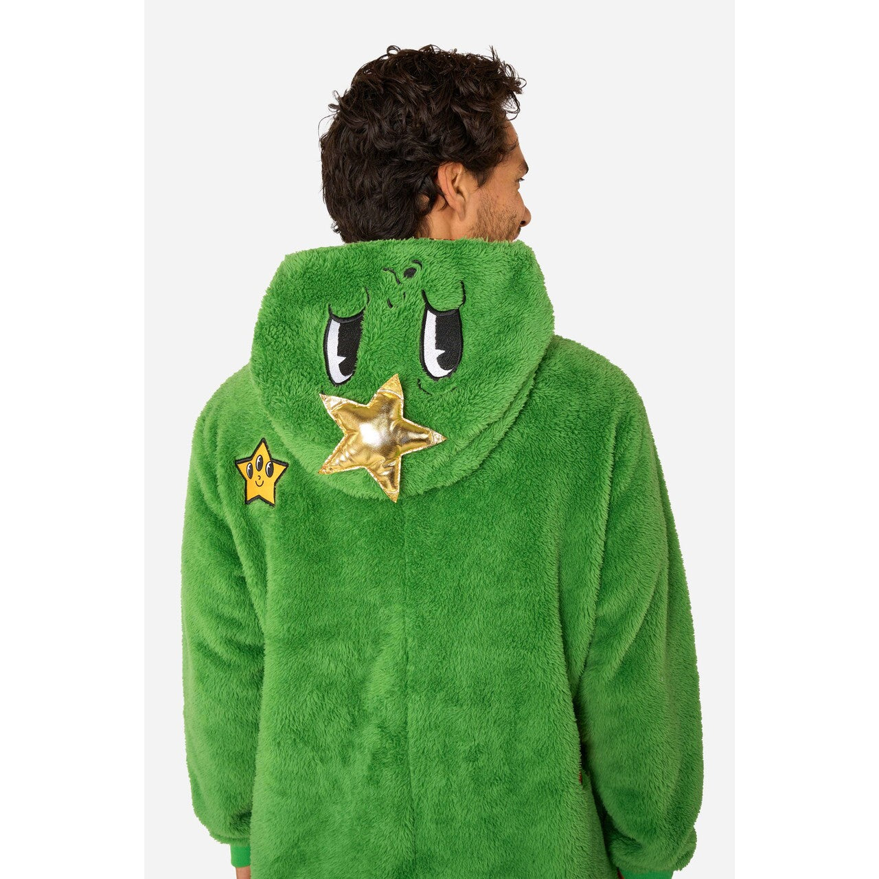 Op deze afbeelding zie je een Kostuums, van het merk Opposuits. Merry Jinglejoy - Tree Onesie Kostuum