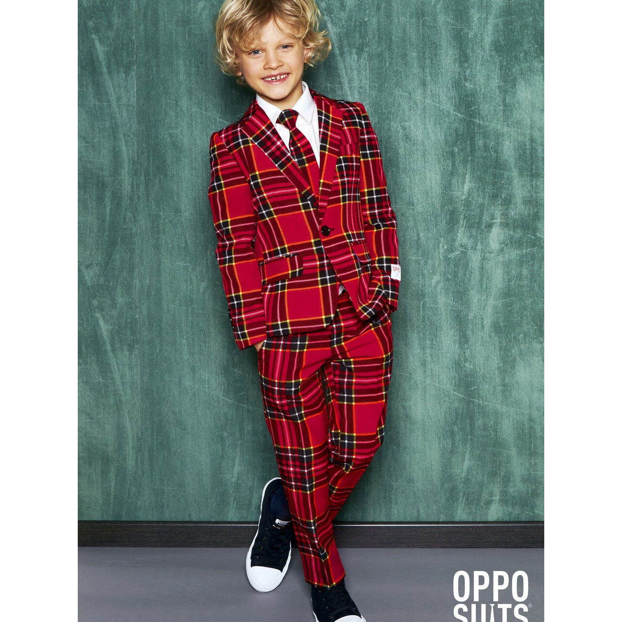 Op deze afbeelding zie je een Kostuums, van het merk Opposuits. The Lumberjack Opposuit Jongen Kostuum
