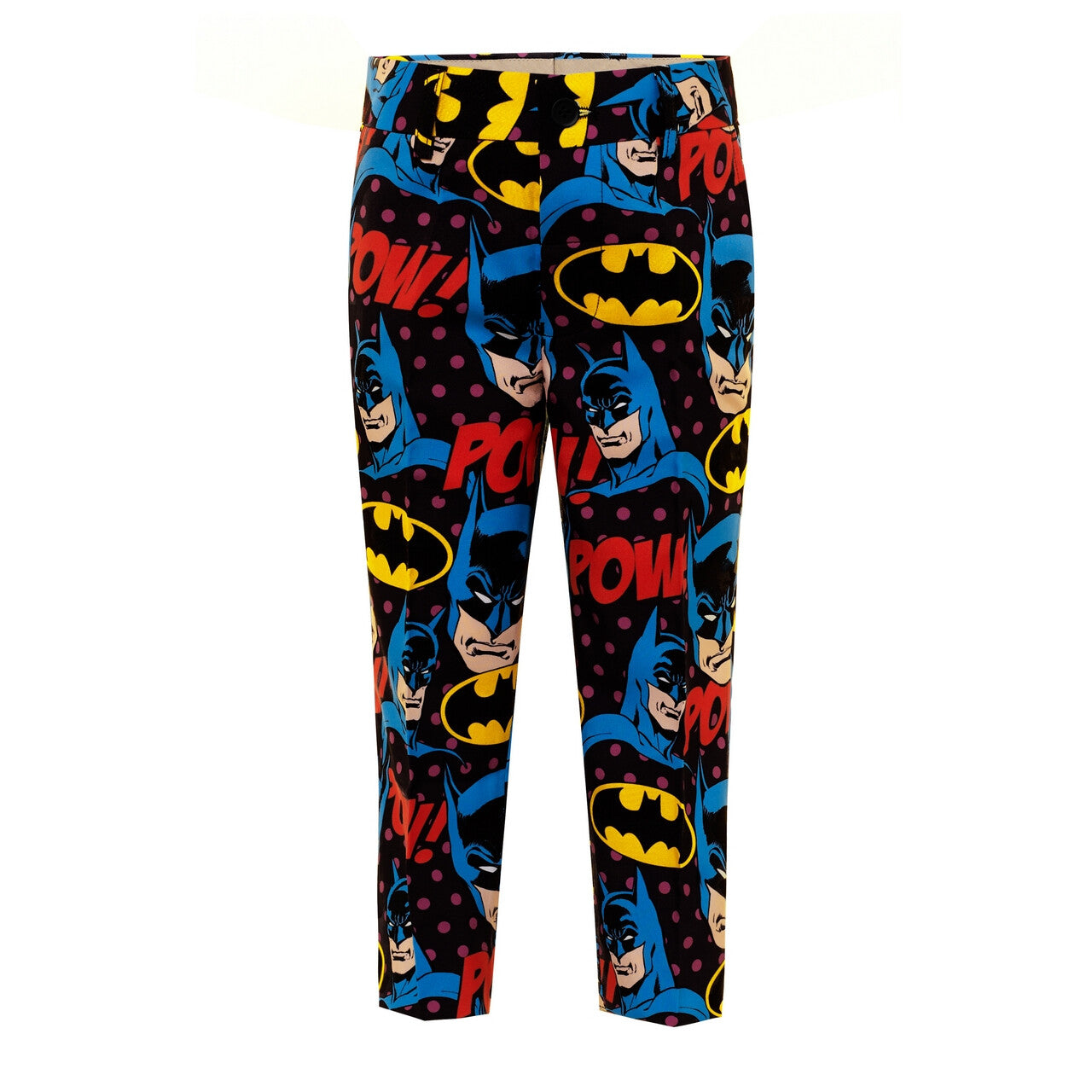 Op deze afbeelding zie je een Kostuums, van het merk Opposuits. The Dark Knight Comics Batman™ Strip Jongen Kostuum