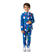 Op deze afbeelding zie je een Kostuums, van het merk Opposuits. Boys Festivity Blue Jongen Kostuum