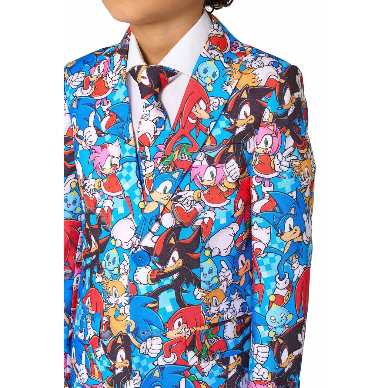 Op deze afbeelding zie je een Kostuums, van het merk Opposuits. Boys Sonic The Hedgehog™ Jongen Kostuum