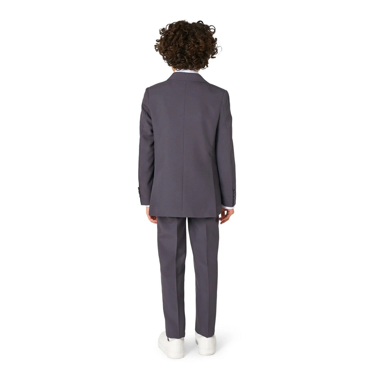 Op deze afbeelding zie je een Kostuums, van het merk Opposuits. Super Net Strak Pak Grijs Jongen