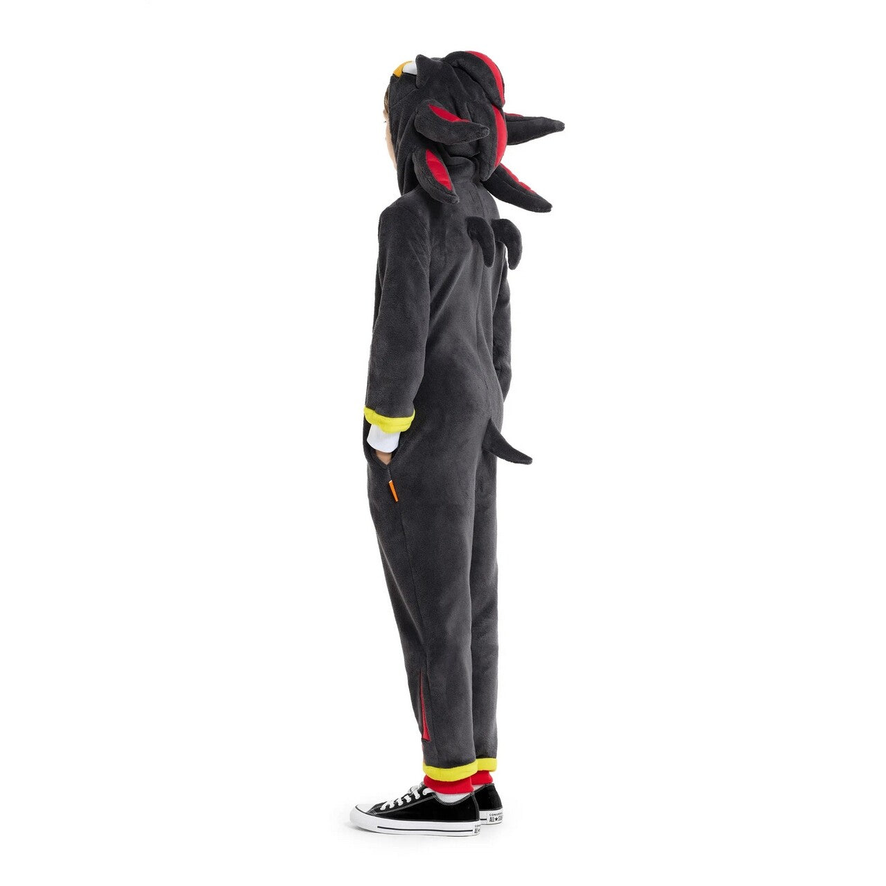 Op deze afbeelding zie je een Kostuums, van het merk Opposuits. High Power Level Shadow Jongen Kostuum