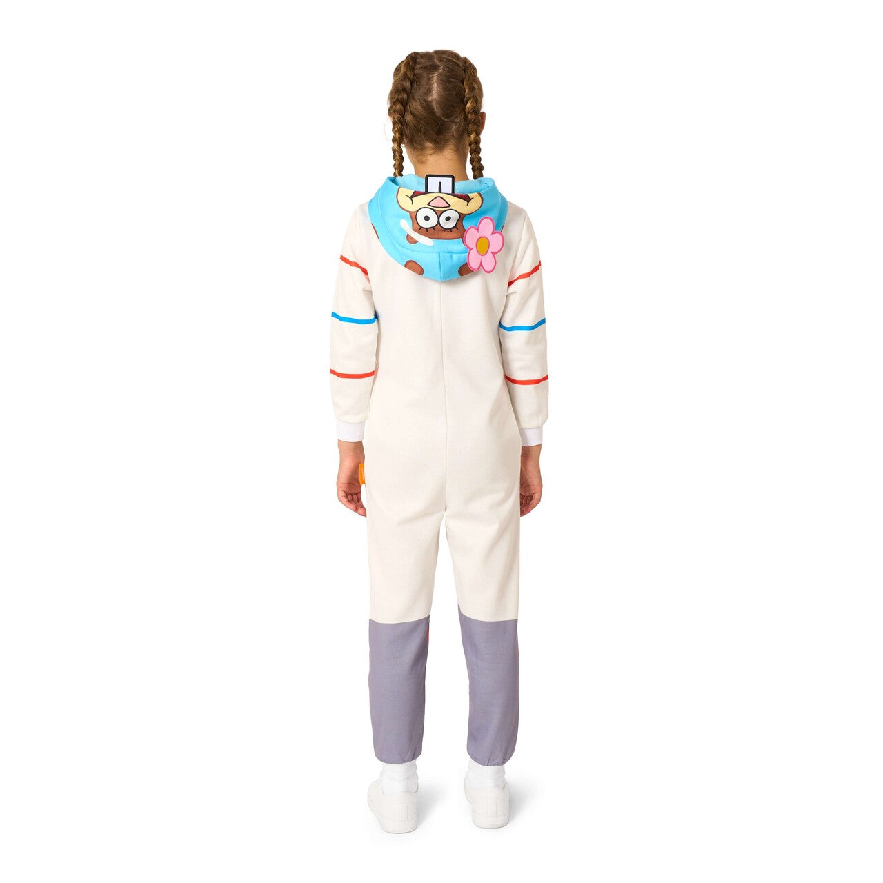 Op deze afbeelding zie je een Kostuums, van het merk Opposuits. Boys Sandy Onesie - Spongebob Squarepants™ Jongen Kostuum