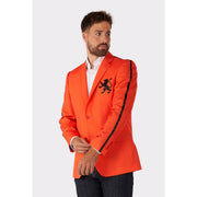 Op deze afbeelding zie je een Kostuums, van het merk Opposuits. Holland Hero Teamplayer Colbert Man
