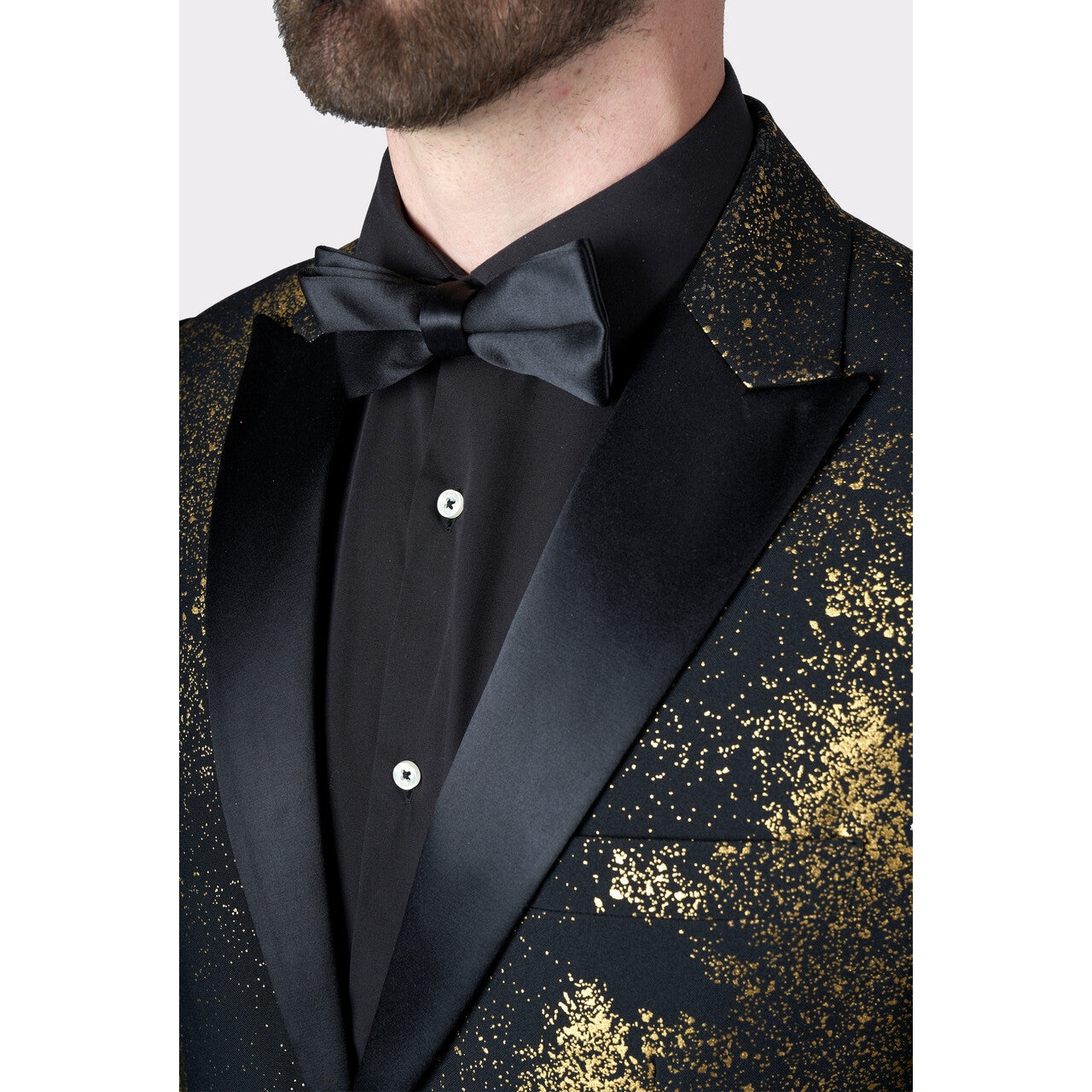 Op deze afbeelding zie je een Kostuums, van het merk Opposuits. Festive Forest Golden Trees Colbert Man