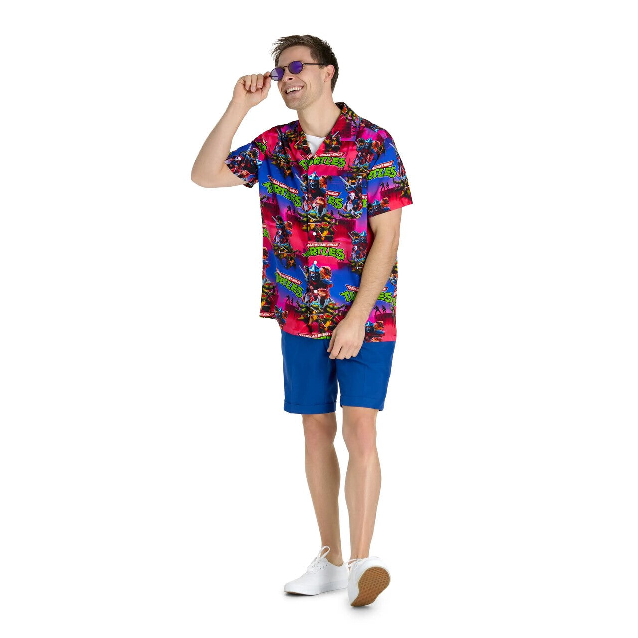 Op deze afbeelding zie je een Kostuums, van het merk Opposuits. Nineties Teenage Mutant Hero Turtles Blouse Man