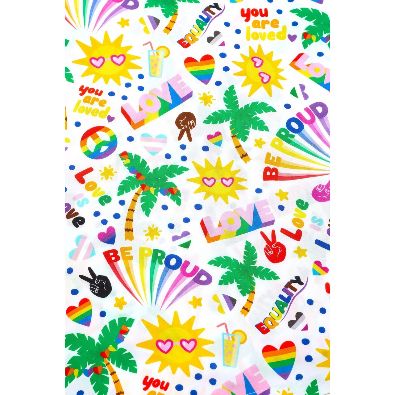 Op deze afbeelding zie je een Kostuums, van het merk Opposuits. Tropic Pride Shirt Man