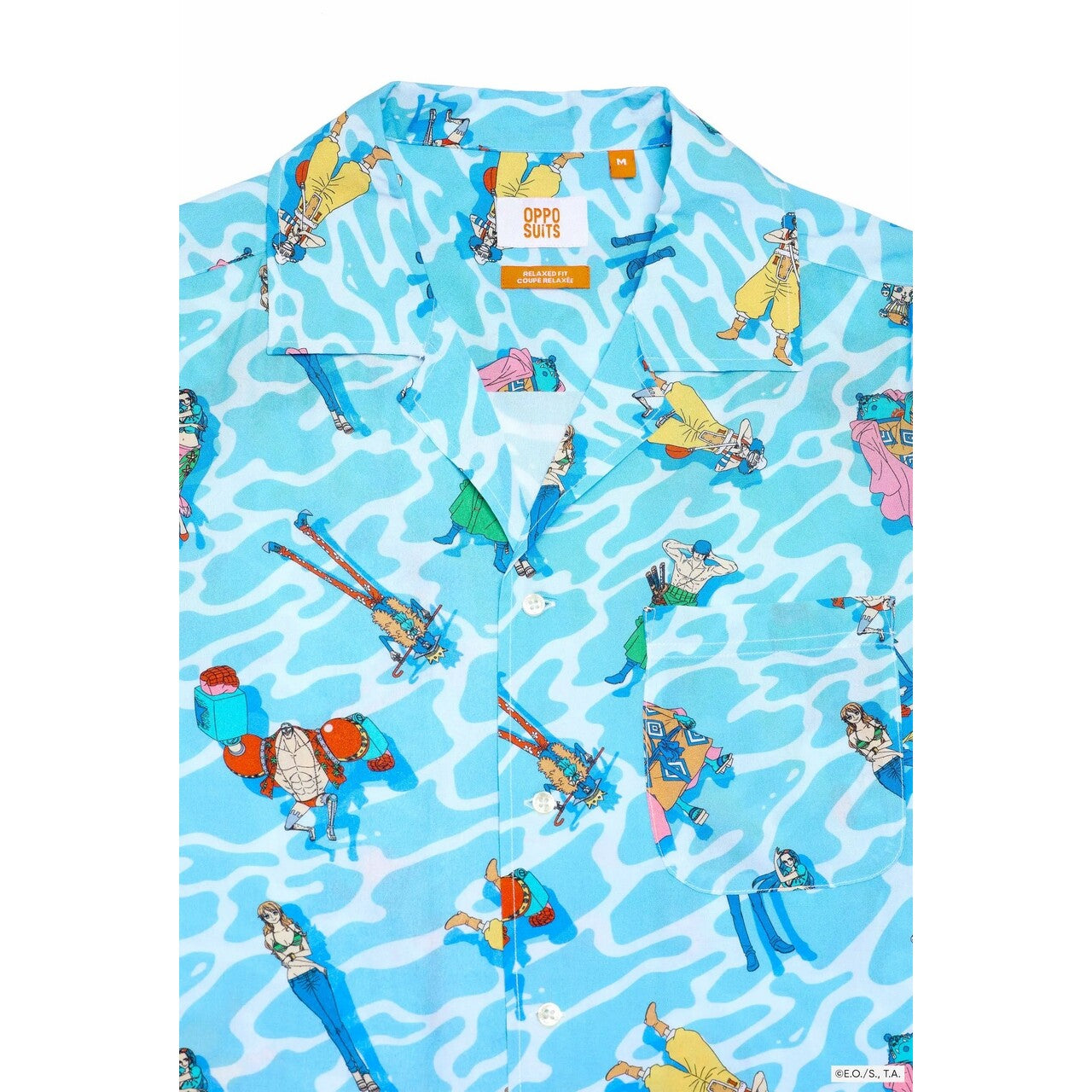 Op deze afbeelding zie je een Kostuums, van het merk Opposuits. One Piece Ocean Chill Shirt Man