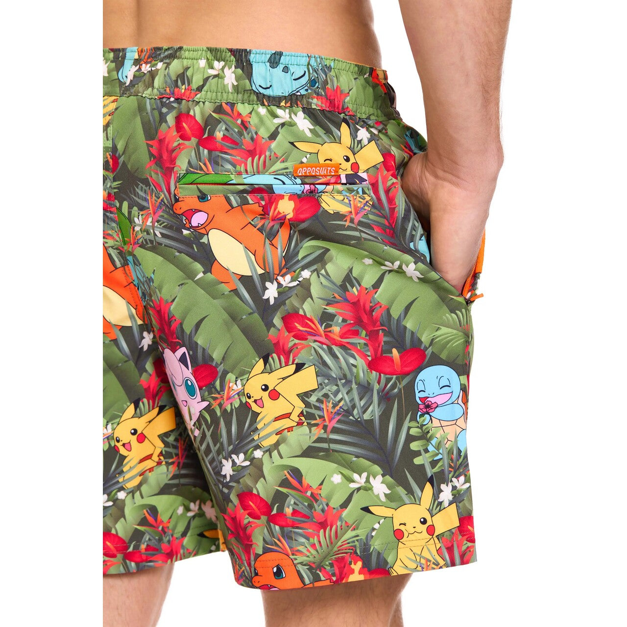 Op deze afbeelding zie je een Kostuums, van het merk Opposuits. Pokemon In A Tropical Forest Broek Man