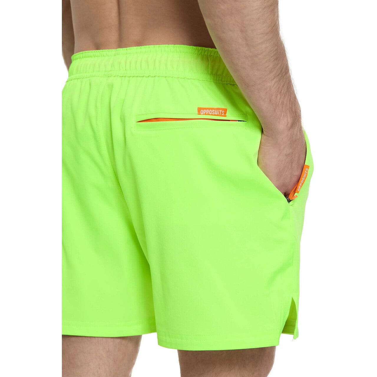 Op deze afbeelding zie je een Kostuums, van het merk Opposuits. Neon Lucky Beach Wear Broek Man