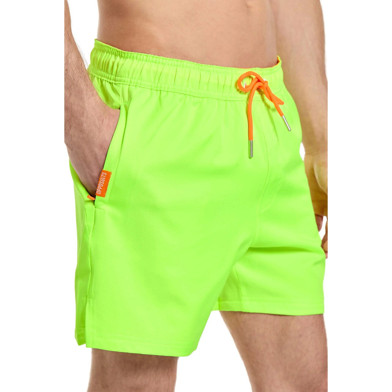 Op deze afbeelding zie je een Kostuums, van het merk Opposuits. Neon Lucky Beach Wear Broek Man