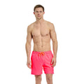 Neon Pink Power Beachwear Man