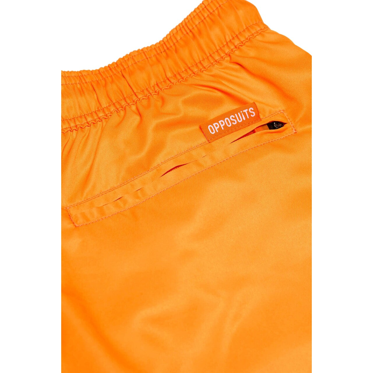 Op deze afbeelding zie je een Kostuums, van het merk Opposuits. Neon Vivid Orange Beachwear Man