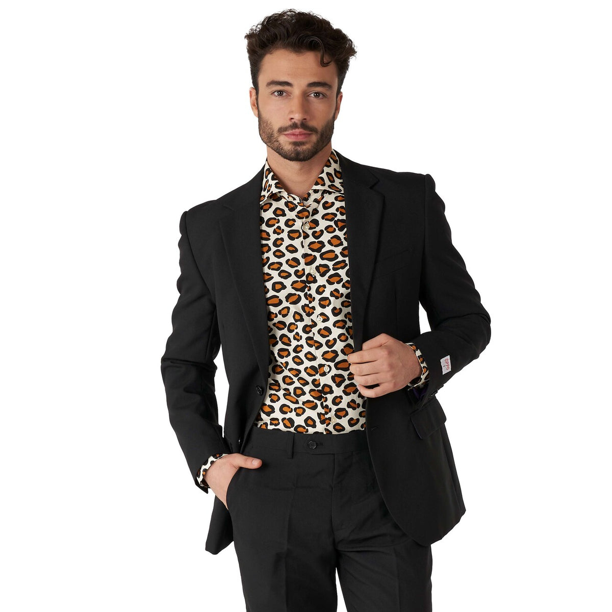 Op deze afbeelding zie je een Kostuums, van het merk Opposuits. Shirt Ls The Jag Man