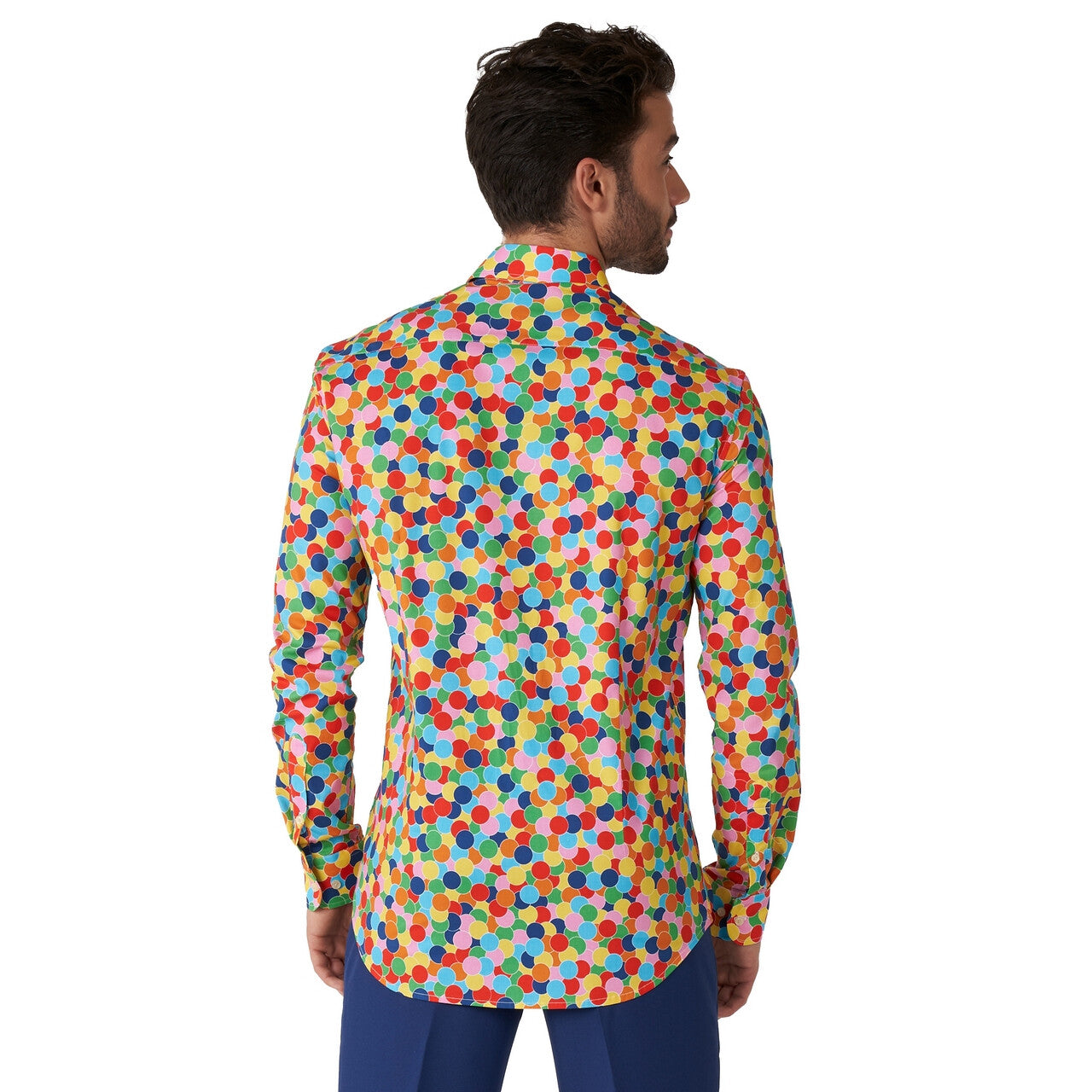 Op deze afbeelding zie je een Kostuums, van het merk Opposuits. Festive Colour Confetteroni Blouse Man