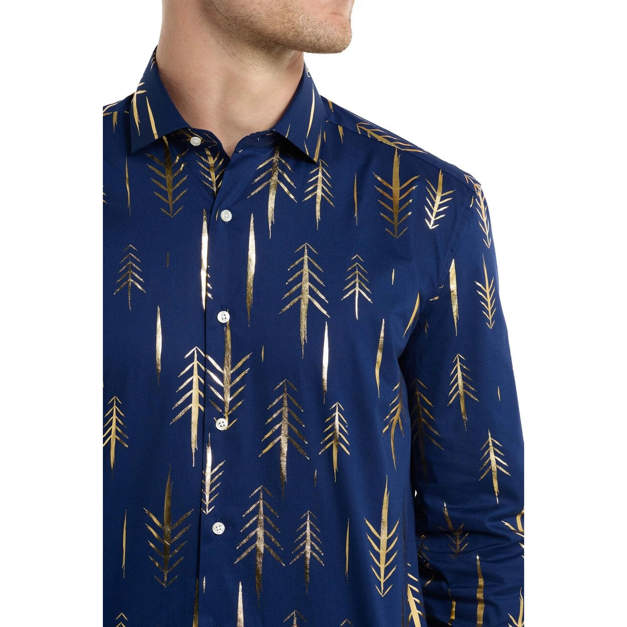 Op deze afbeelding zie je een Kostuums, van het merk Opposuits. Teriffic Trees Overhemd Man