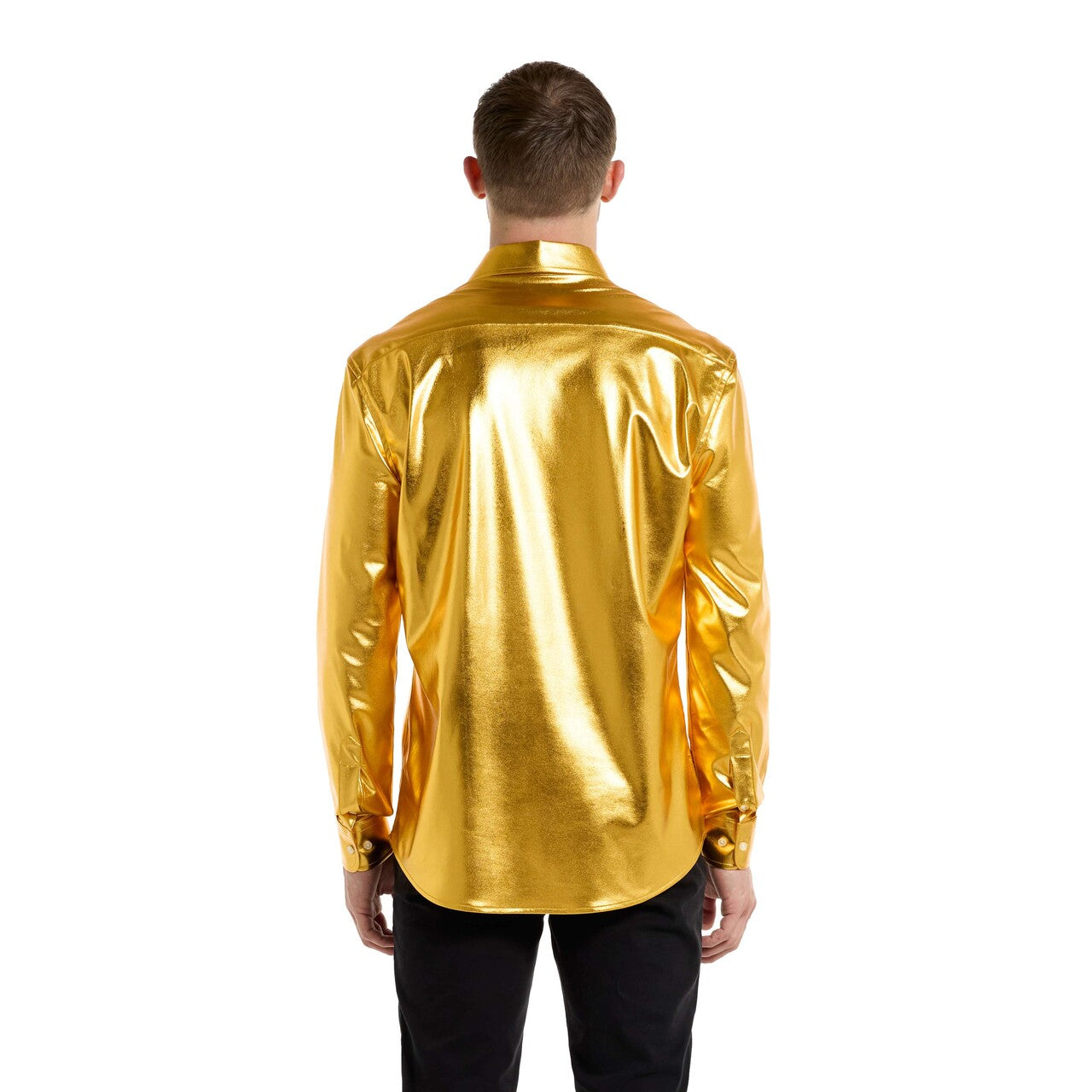 Op deze afbeelding zie je een Accessoires, van het merk Opposuits. Shirt Ls Groovy Gold