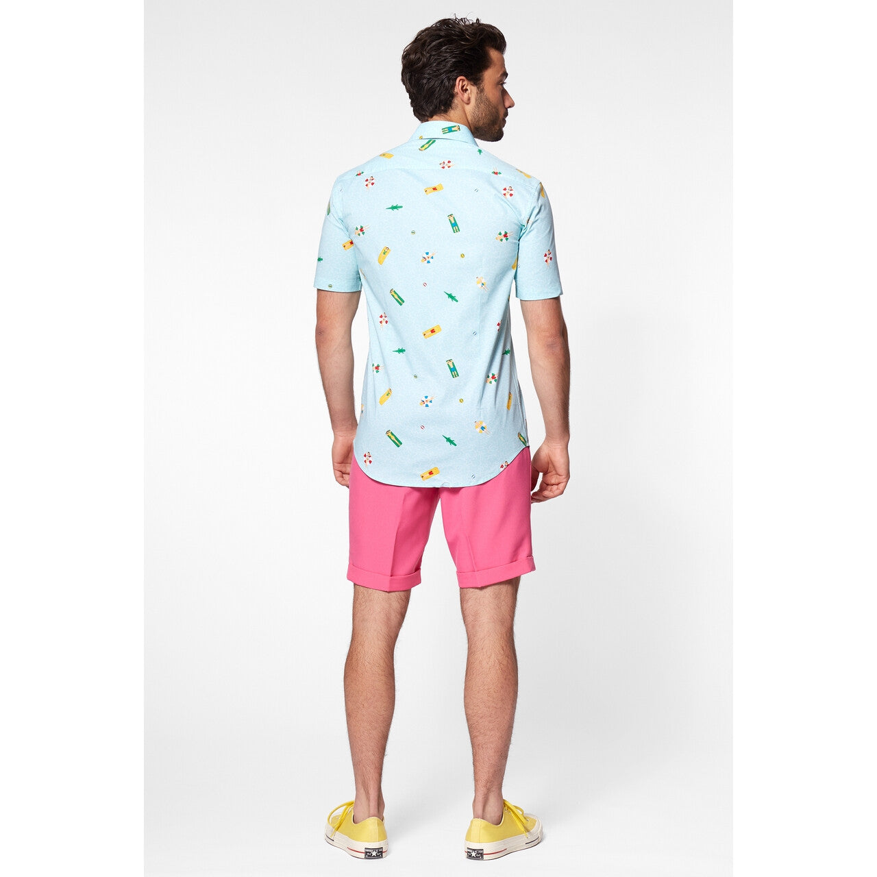 Op deze afbeelding zie je een Kostuums, van het merk Opposuits. Jump In The Pool Life Blouse Man