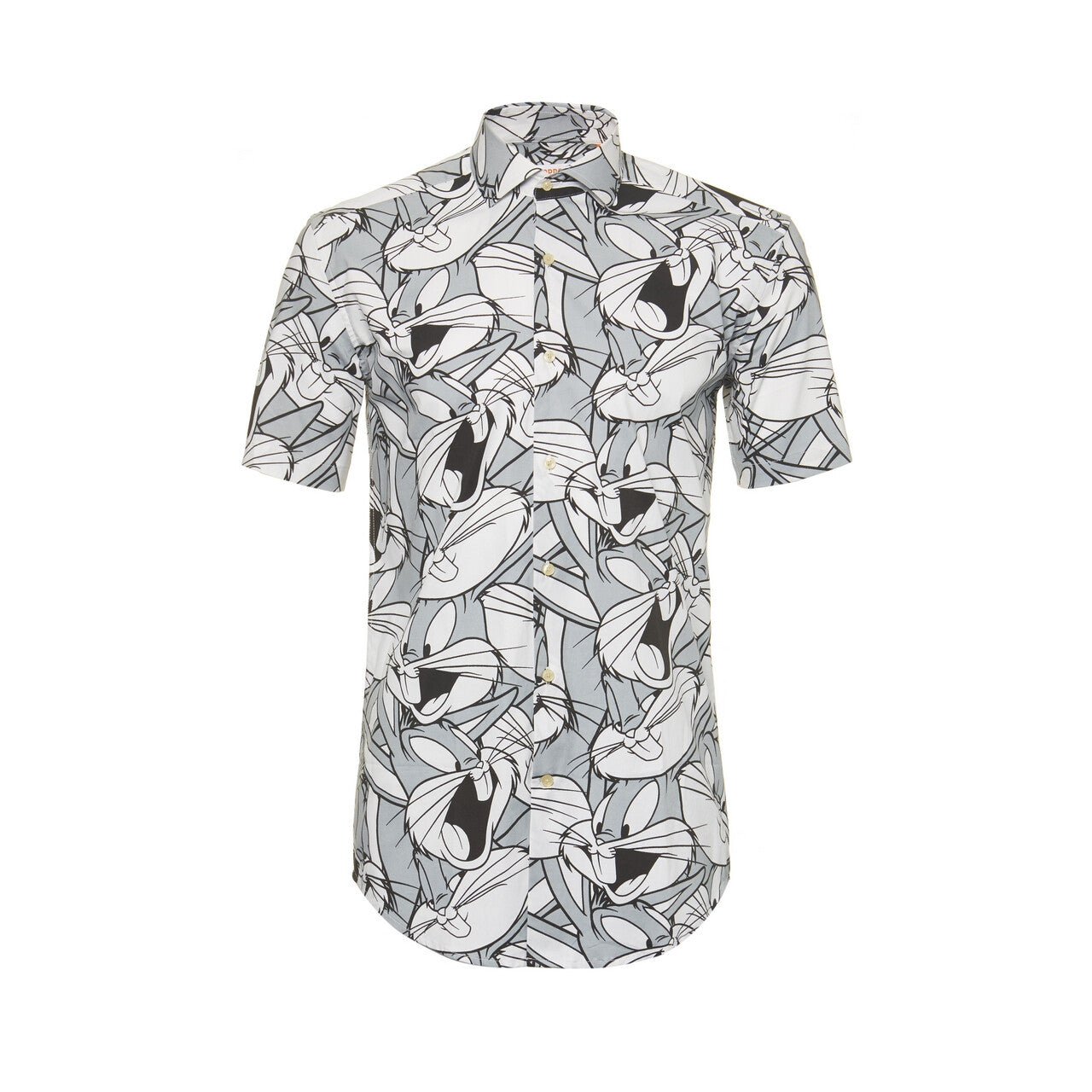 Op deze afbeelding zie je een Kostuums, van het merk Opposuits. Whats Up Doc Bugs Bunny™ Blouse Zwart Wit Man