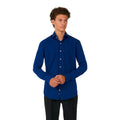 Boys To Men Navy Royale Overhemd Tiener Jongen