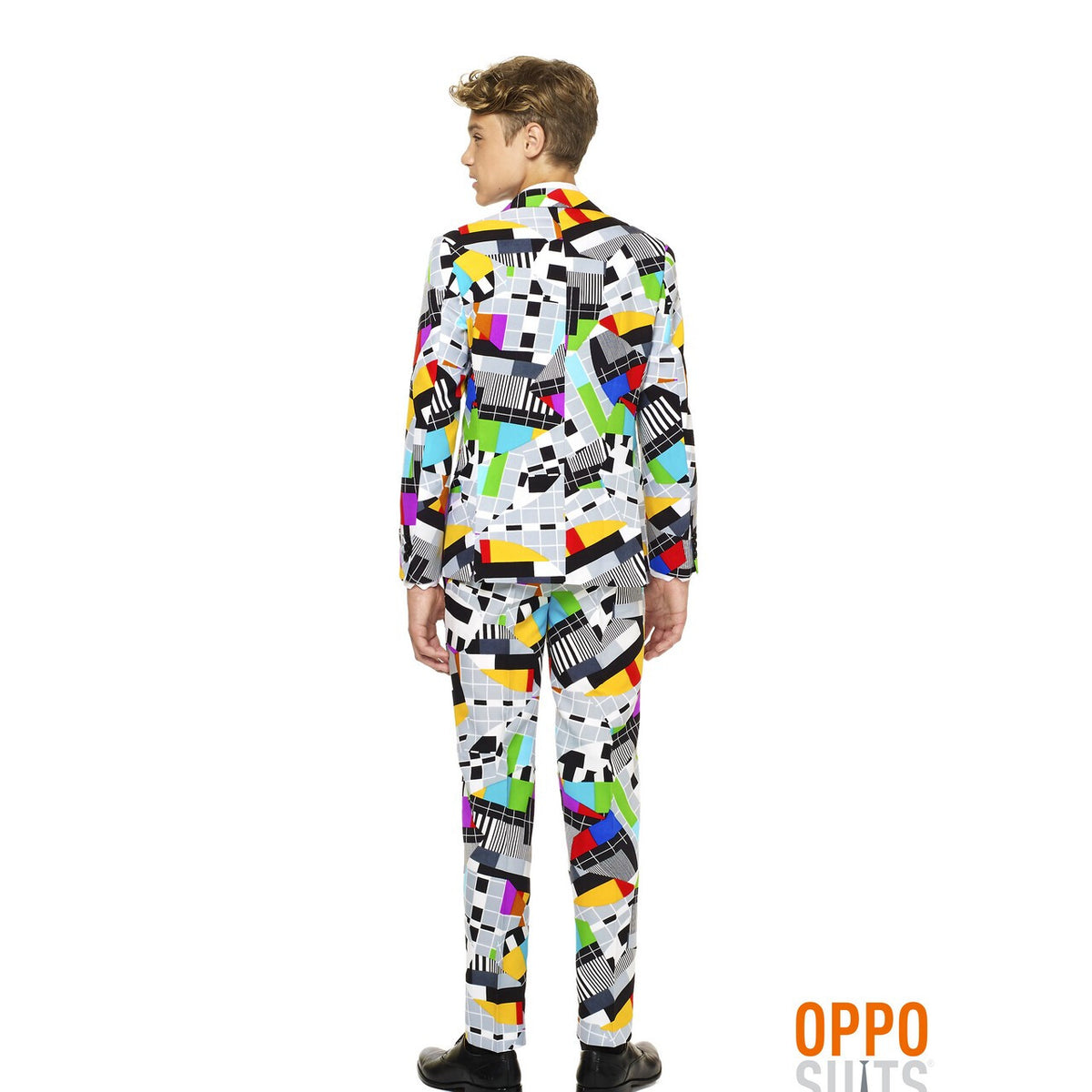 Op deze afbeelding zie je een Kostuums, van het merk Opposuits. Testival Testbeeld Opposuit Teen Jongen Kostuum