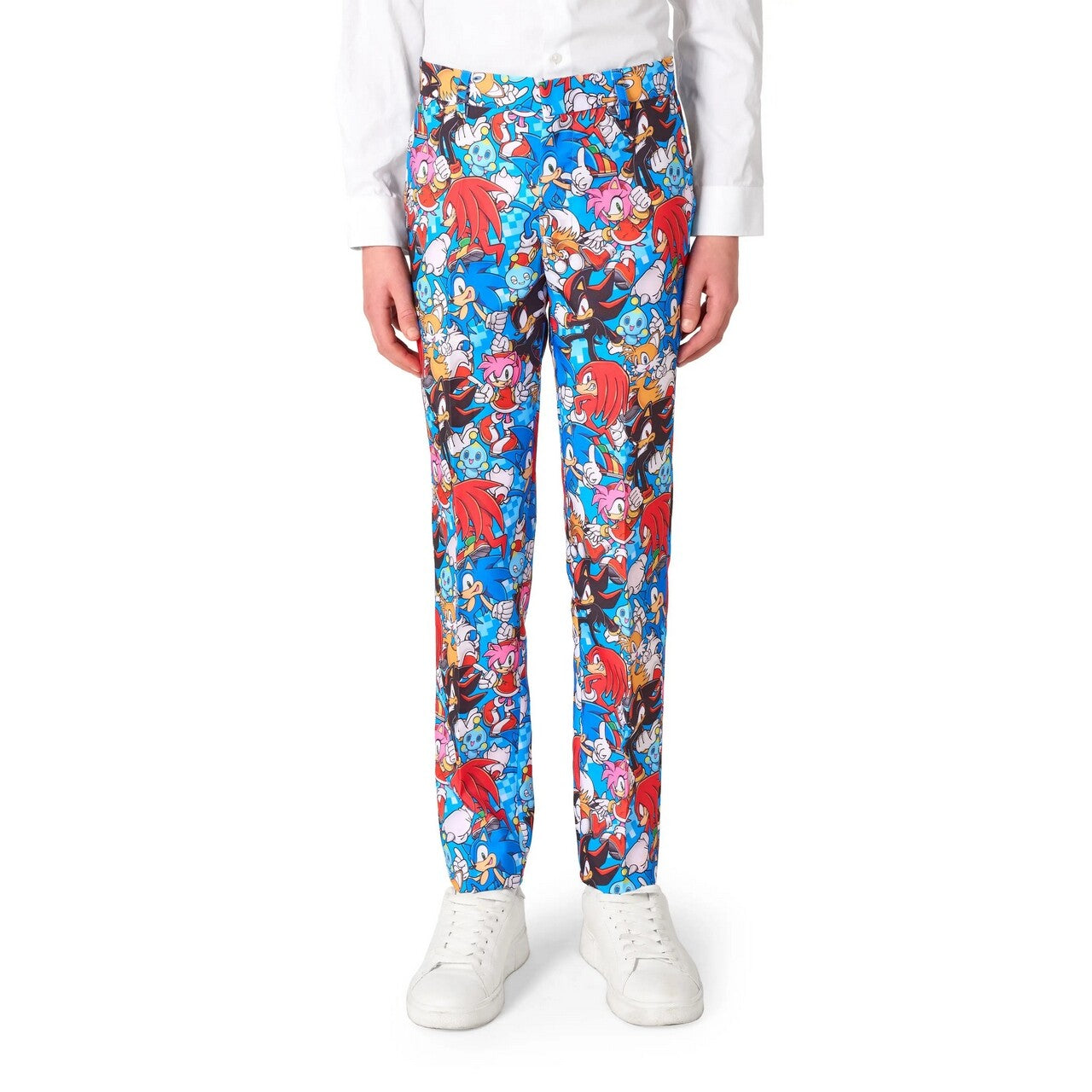 Op deze afbeelding zie je een Kostuums, van het merk Opposuits. Sonic The Hedgehog Jongen Kostuum