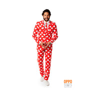Op deze afbeelding zie je een Kostuums, van het merk Opposuits. Mr. Lover Lover Valentijn Opposuit Kostuum Man