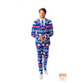 The Rudolph Kerstmotief Opposuit Kostuum Man
