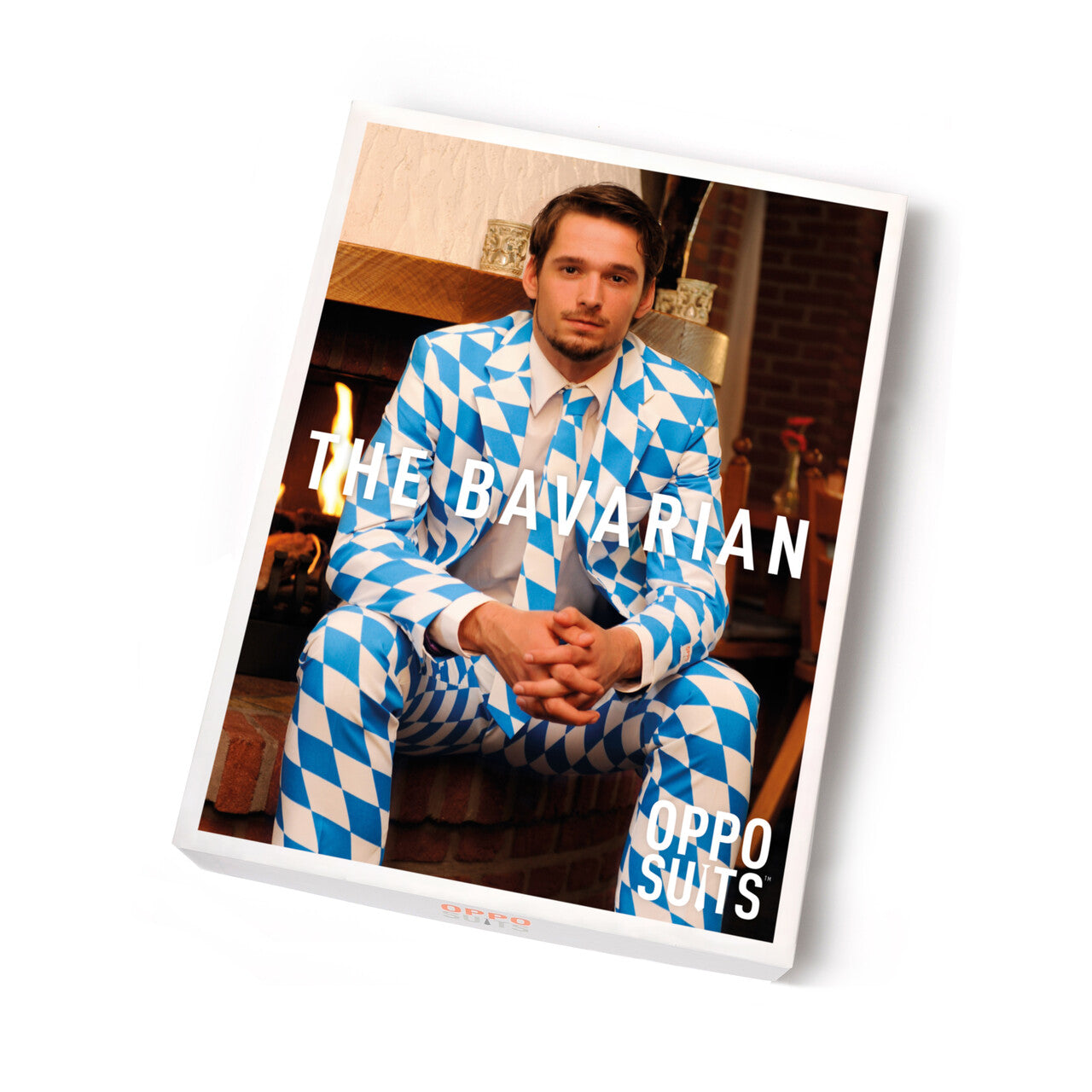 Op deze afbeelding zie je een Kostuums, van het merk Opposuits. The Bavarian Harlequino Opposuit Kostuum Man