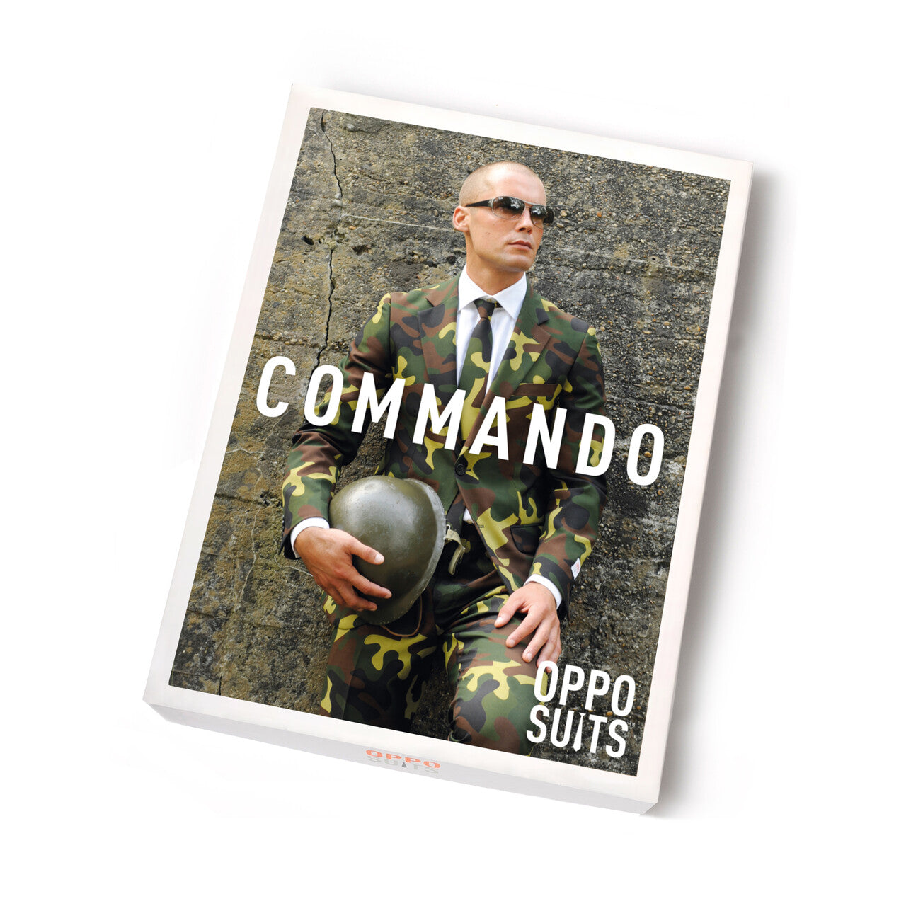 Op deze afbeelding zie je een Kostuums, van het merk Opposuits. Commando Army Opposuit Kostuum