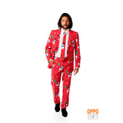 Op deze afbeelding zie je een Kostuums, van het merk Opposuits. Christmaster Opposuit Kostuum Man