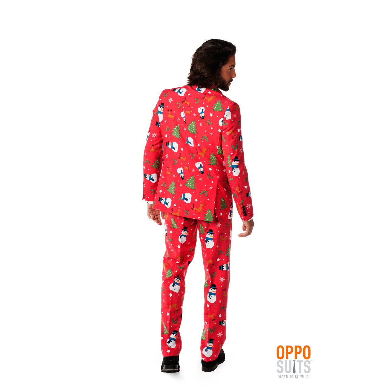Op deze afbeelding zie je een Kostuums, van het merk Opposuits. Christmaster Opposuit Kostuum Man