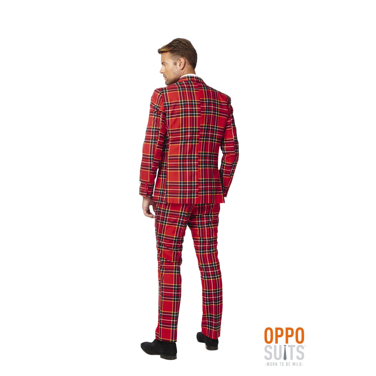 Op deze afbeelding zie je een Kostuums, van het merk Opposuits. The Lumberjack Opposuit Kostuum Man