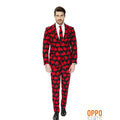 Hartenbreker King Of Hearts Opposuit Man Kostuum