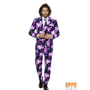 Op deze afbeelding zie je een Kostuums, van het merk Opposuits. Melkweg Galaxy Guy Opposuit Man Kostuum