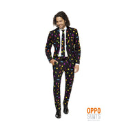 Op deze afbeelding zie je een Kostuums, van het merk Opposuits. Kleurig Tetris Blokken Computerspel Man Kostuum