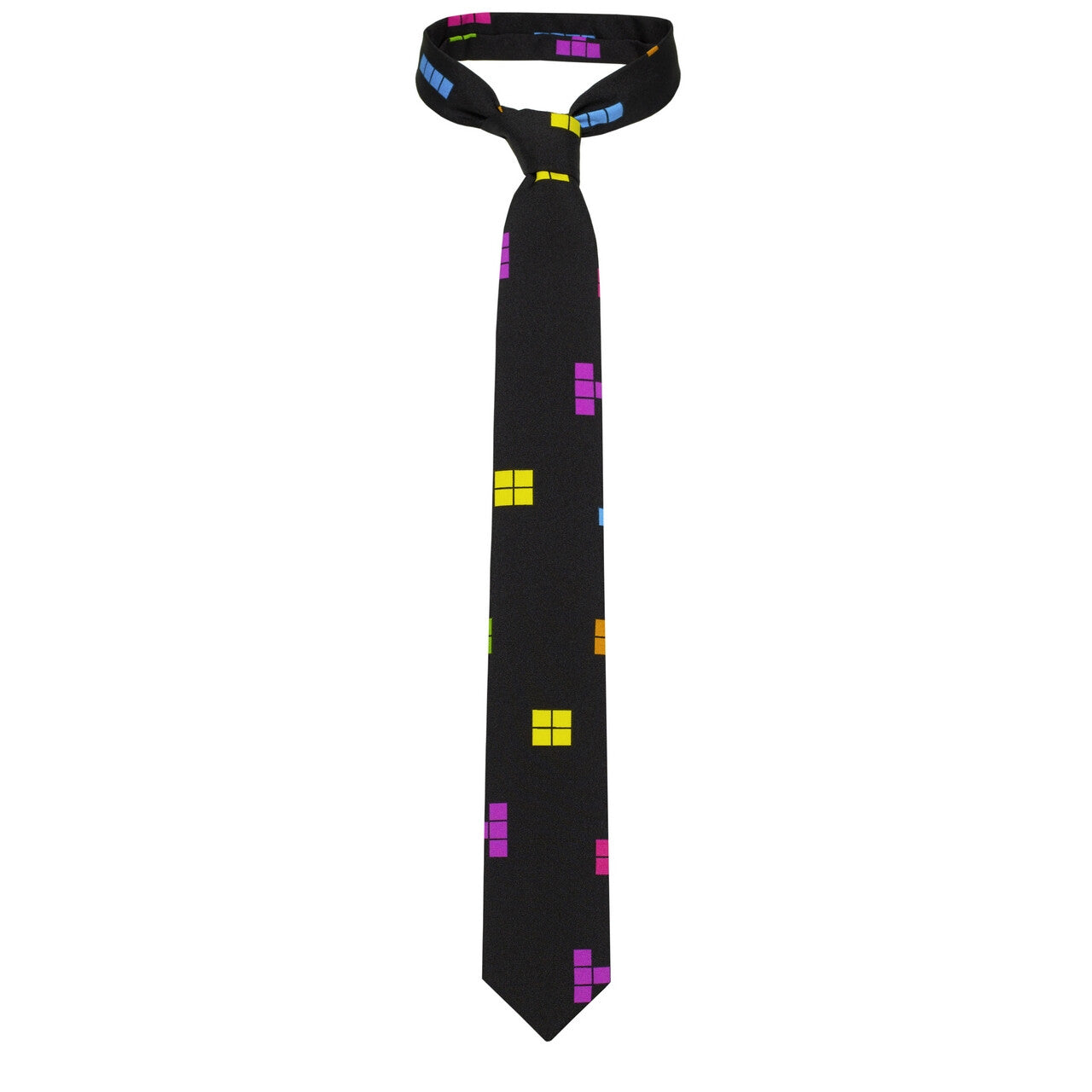 Op deze afbeelding zie je een Kostuums, van het merk Opposuits. Kleurig Tetris Blokken Computerspel Man Kostuum