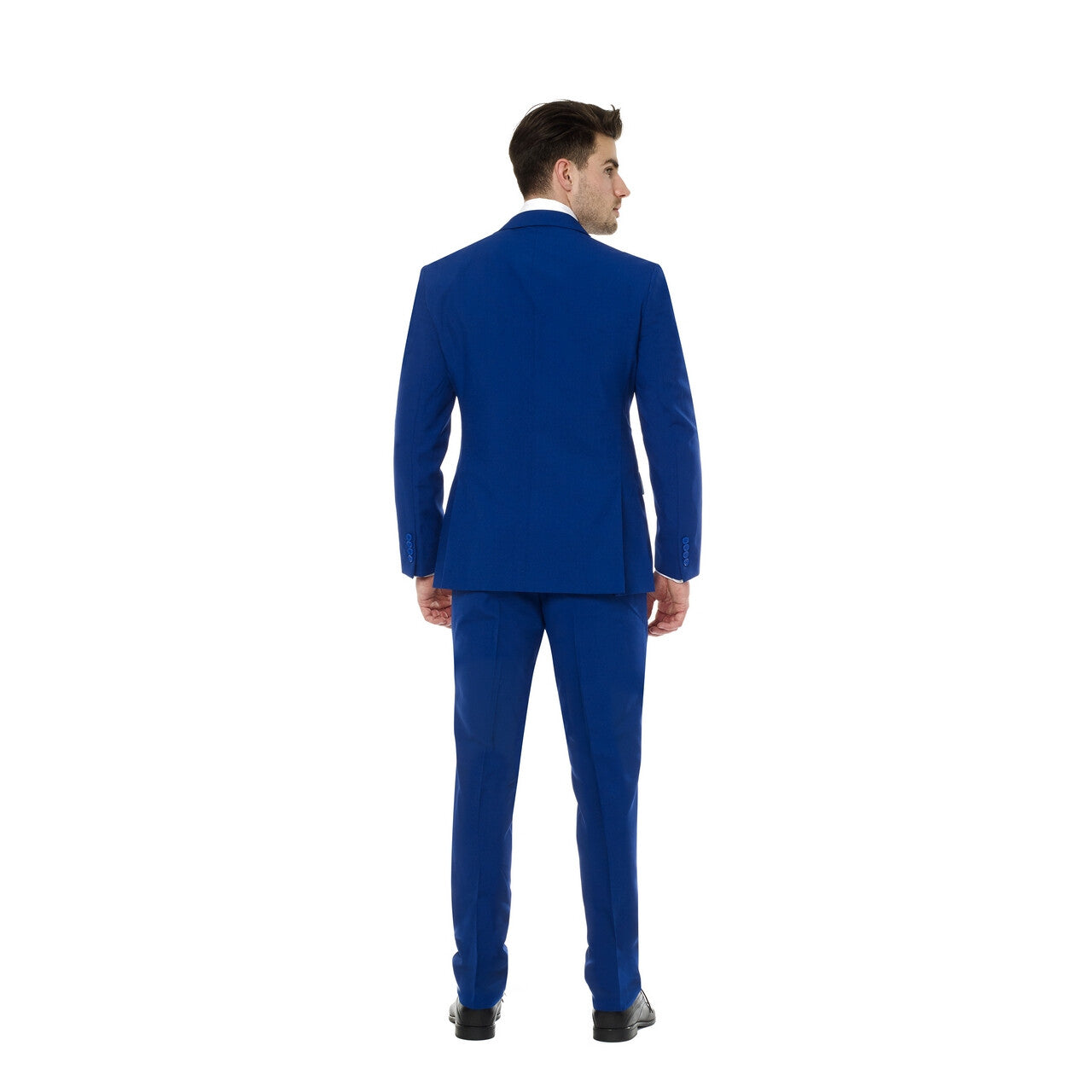 Op deze afbeelding zie je een Kostuums, van het merk Opposuits. Koninklijk Marine Blauw Navy Met Flaminguy Voering Man Kostuum