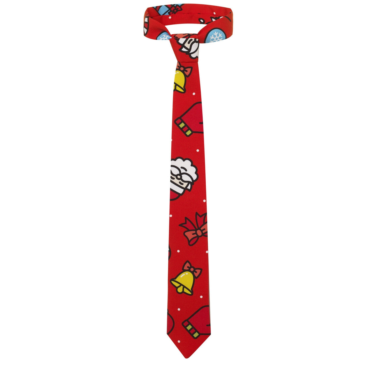 Op deze afbeelding zie je een Kostuums, van het merk Opposuits. Kenmerkend Rood Kerst Motieven Man Kostuum