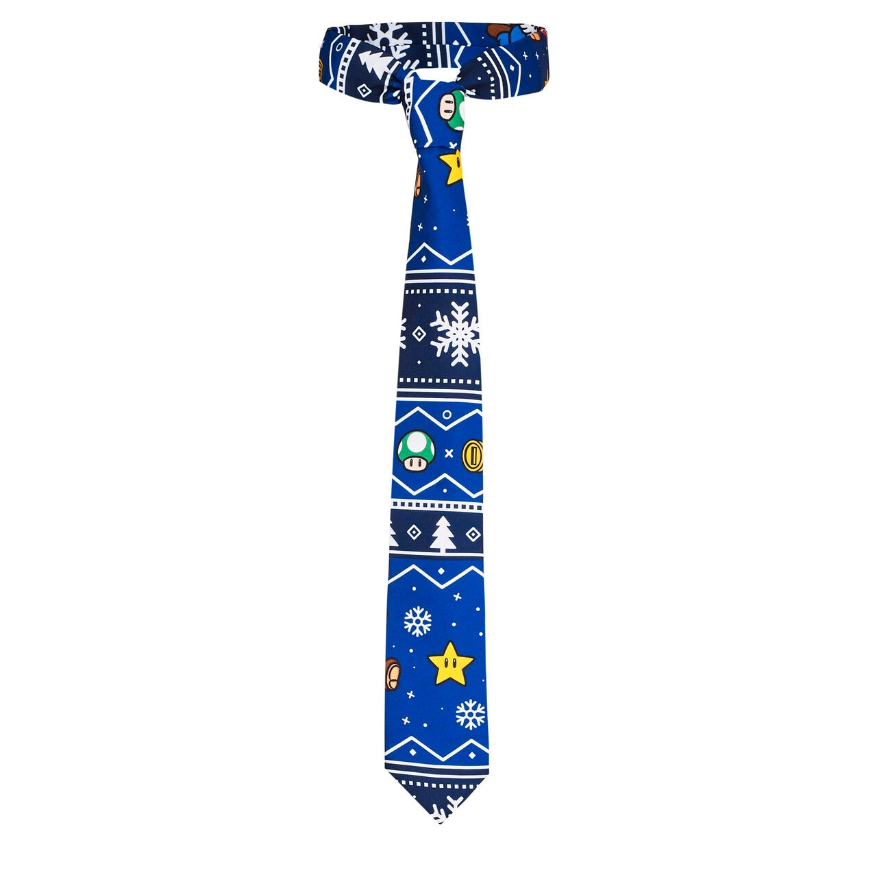 Op deze afbeelding zie je een Kostuums, van het merk Opposuits. Merry Mario™ Kerst Computerspel Man Kostuum