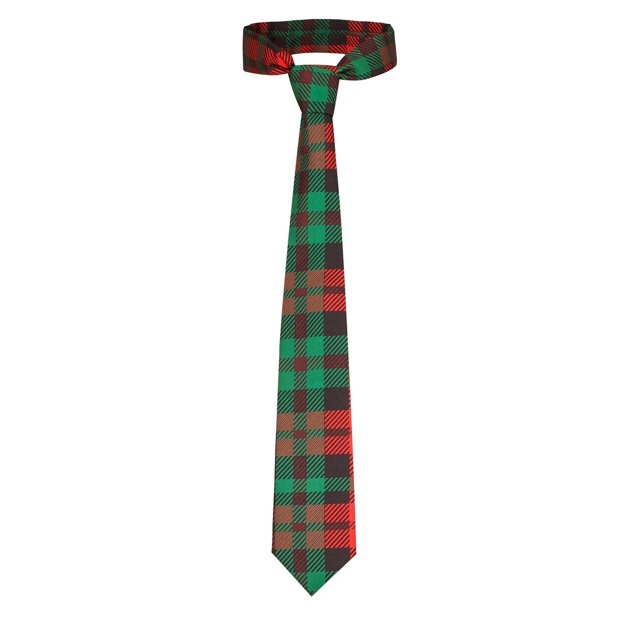 Op deze afbeelding zie je een Kostuums, van het merk Opposuits. Trendy Tartan Kerst Kleuren Man Kostuum