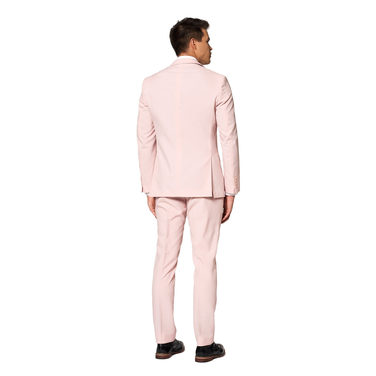 Op deze afbeelding zie je een Kostuums, van het merk Opposuits. Helemaal Roze Lush Blush Man Kostuum