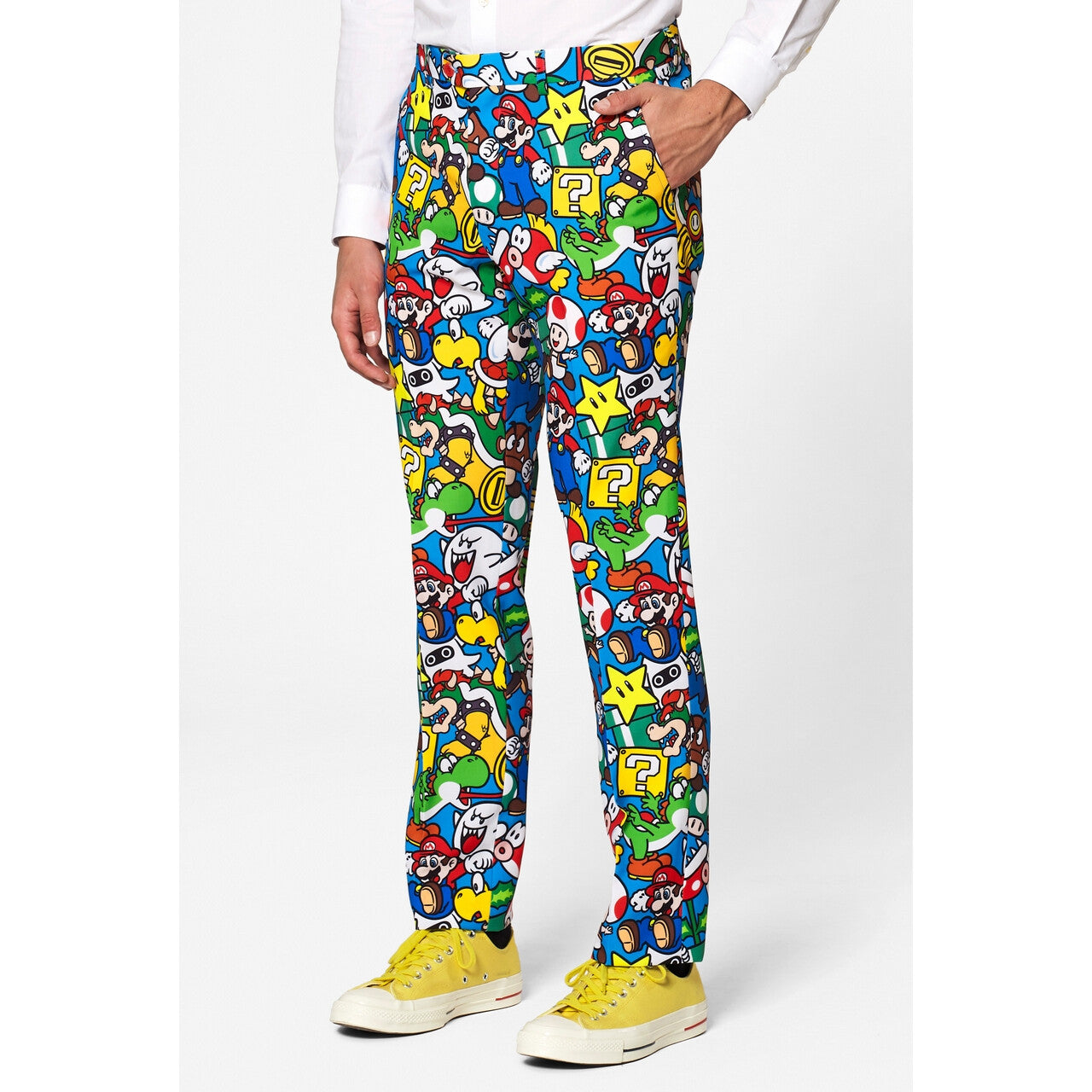 Op deze afbeelding zie je een Kostuums, van het merk Opposuits. Super Mario™ Computerspel Man Kostuum